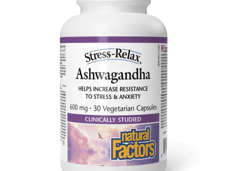 Natural Factors Ashwagandha 600 mg (30 Capsules) Online Sale