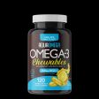 AquaOmega Omega-3 Chewables High EPA 2400 mg - Lemon (120 Chewable Softgels) Cheap