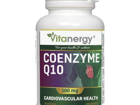 Vitanergy Coenzyme Q10 100 mg (60 Softgels) Discount