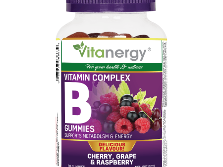 Vitanergy Vitamin B Complex Gummies (60 Gummies) For Sale