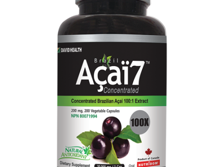 Brazil Acai 7 100x Concentrated 200 mg (200 VCaps) Supply