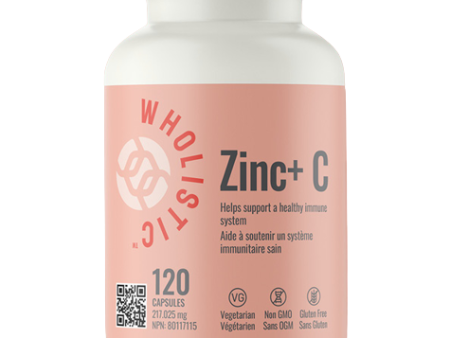 Wholistic Zinc + C (120 Capsules) Online now