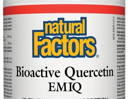 Natural Factors Bioactive Quercetin EMIQ 50 mg (60 VCaps) Cheap