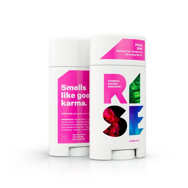 Rise: Powerful, natural deodorant - Rogue Rose (80 g) Sale