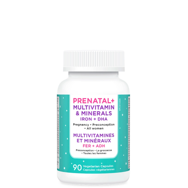 KidStar Nutrients Prenatal Multivitamin & Minerals Iron + DHA (90 VCaps) Online Hot Sale