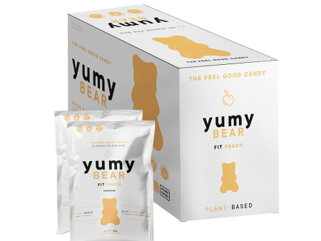 Yumy Bear Plant-Based Candy - Fit Peach For Cheap