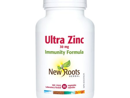 New Roots Ultra Zinc 30 mg (90 VCaps) Hot on Sale