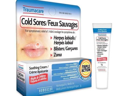 Traumacare Cold Sores Soothing Cream (7 g) Online Hot Sale