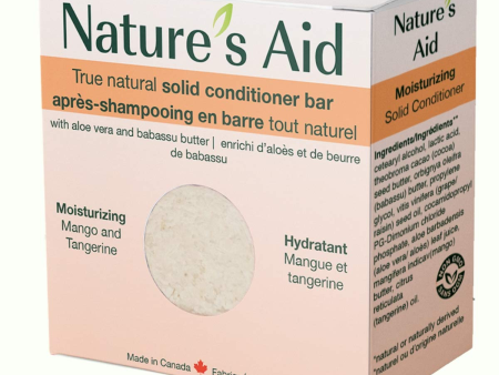 Nature s Aid True Natural Solid Conditioner Bar - Mango & Tangerine (60 g) Online now