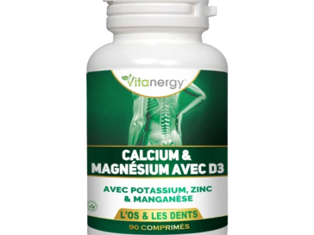 Vitanergy Calcium & Magnesium Citrate With D3 (90 Tablets) Online Sale