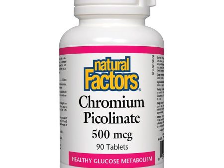 Natural Factors Chromium Picolinate 500 mcg (90 Tablets) Online