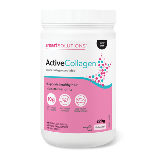 Smart Solutions Active Collagen Powder - Unflavored (220 g Powder) For Cheap