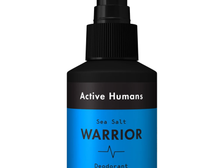 Active Humans Warrior Deodorant Spray - Sea Salt (60 mL) Cheap