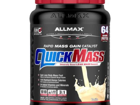 Allmax QuickMass Rapid Mass Gain Catalyst - Vanilla (3.5 lbs) For Cheap