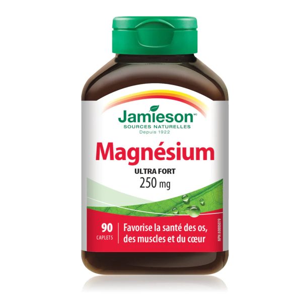 Jamieson Magnesium Ultra Strength 250 mg (150 Caplets) Online now