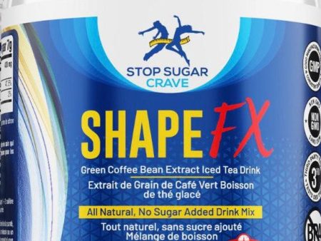 Stop Sugar Crave Shape FX Green Coffee Bean Extract Iced Tea Drink (210 g) Online Hot Sale