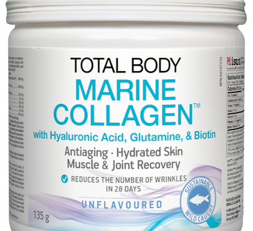 Total Body Marine Collagen with Hyaluronic Acid, Glutamine & Biotin - Unflavoured (135 g) Discount