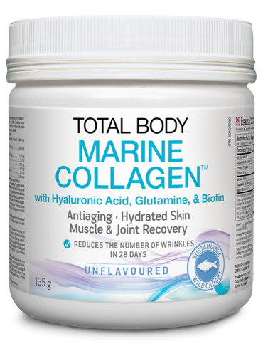 Total Body Marine Collagen with Hyaluronic Acid, Glutamine & Biotin - Unflavoured (135 g) Discount