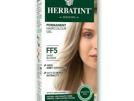 Herbatint Permanent Herbal Haircolor Gel - FF5 Sand Blonde (135 mL) Online Sale