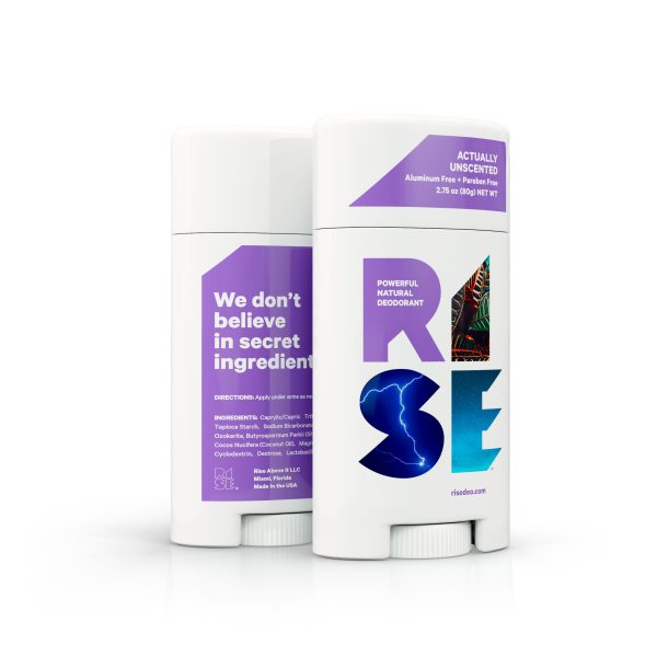 Rise: Powerful, natural deodorant - Actually Unscented (80 g) Sale