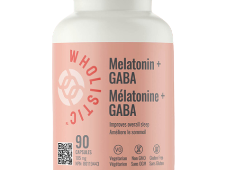 Wholistic Melatonin + GABA (90VCaps) Fashion