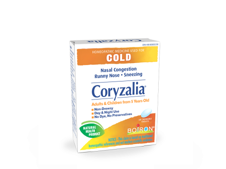 Boiron Coryzalia Cold (60 Chewable Tablets) Online