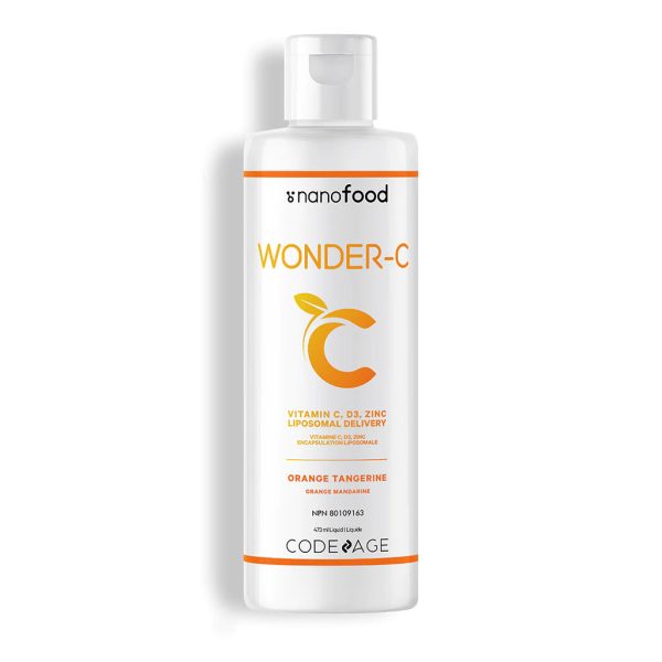 Codeage Nanofood Liposomal Wonder-C Liquid Vitamins (450 mL) Sale