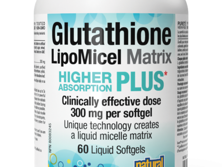 Natural Factors Glutathione LipoMicel Matrix (60 Softgels) on Sale