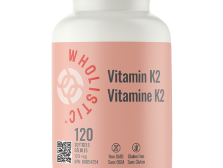 Wholistic Vitamin K2 (120 Softgels) Online Hot Sale