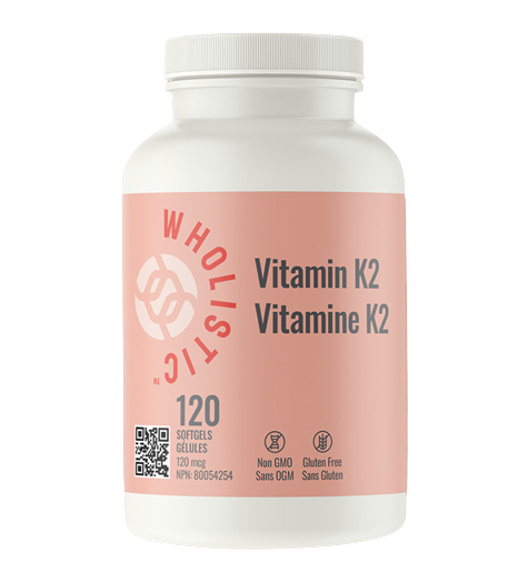 Wholistic Vitamin K2 (120 Softgels) Online Hot Sale