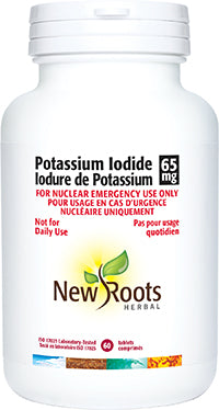 New Roots Potassium Iodide 65 mg (60 Tablets) For Sale