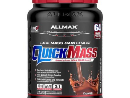 Allmax QuickMass Rapid Mass Gain Catalyst - Chocolate (3.5 lbs) on Sale