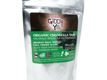 Bridgitte s Giddy Yo Organic Chlorella Tabs (900 Tablets) Hot on Sale