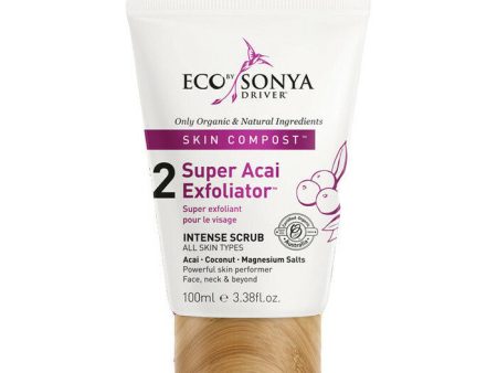 Eco by Sonya Driver Skin Compost Super Acai Exfoliator (100 mL) For Sale