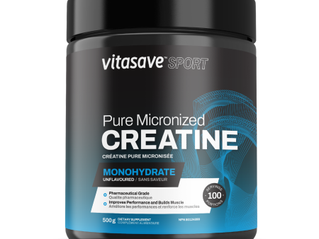 Vitasave Sport Pure Micronized Creatine (500 g) Online Hot Sale