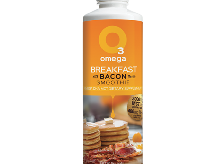 O3 | Omega3 Smoothies - Breakfast with Bacon 450 mL Online Hot Sale