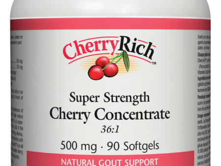 Natural Factors CherryRich Super Strength Cherry Concentrate 500 mg (Softgels) Sale