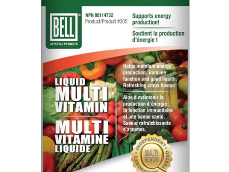 Bell #305 Liquid Multivitamin (500 mL) For Cheap