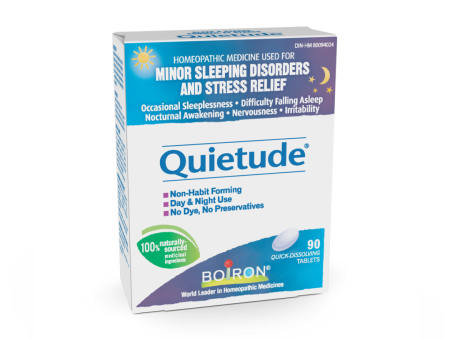 Boiron Quietude (90 Tablets) Fashion