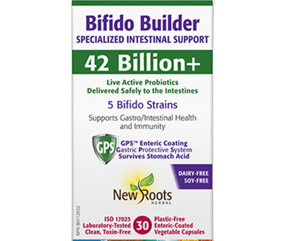 New Roots Bifido Builder Live Active Probiotics (30 VCaps) on Sale