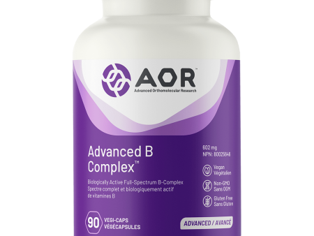 AOR Advanced B Complex 602 mg (VCaps) For Discount