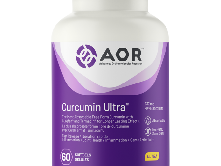 AOR Curcumin Ultra 237 mg (60 Softgels) Hot on Sale