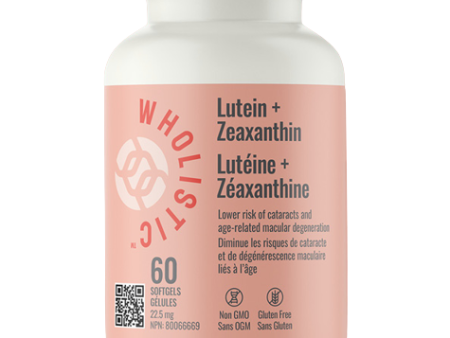 Wholistic Lutein + Zeaxanthin (60 Softgels) Online Sale