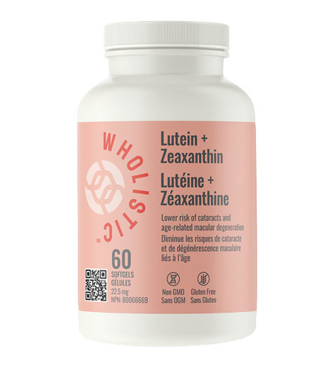 Wholistic Lutein + Zeaxanthin (60 Softgels) Online Sale