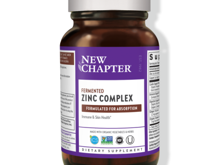 New Chapter Fermented Zinc Complex (60 Tablets) Online Sale