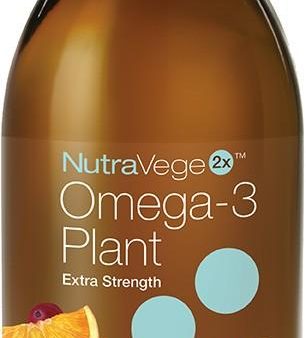 NutraVege2x Omega-3 Plant Extra Strength 1000 mg - Cranberry Orange For Discount