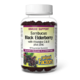 Natural Factors Sambucus Black Elderberry with Vitamins C & D + Zinc (60 Gummies) Supply