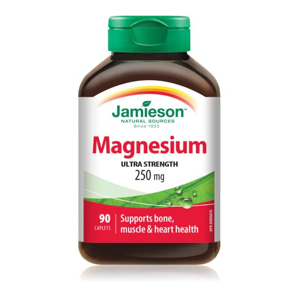 Jamieson Magnesium Ultra Strength 250 mg (150 Caplets) Online now