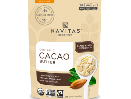 Navitas Organics Organic Cacao Butter (227 g) Cheap