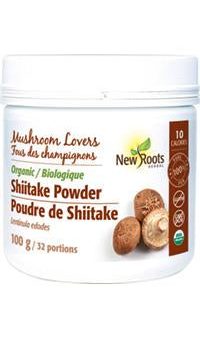 New Roots Organic Shiitake Powder (100 g) For Cheap